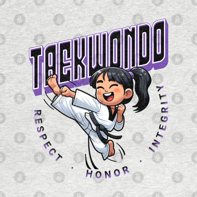 Taekwondo: Respect, Honor, Integrity by NUNEZ CREATIONS